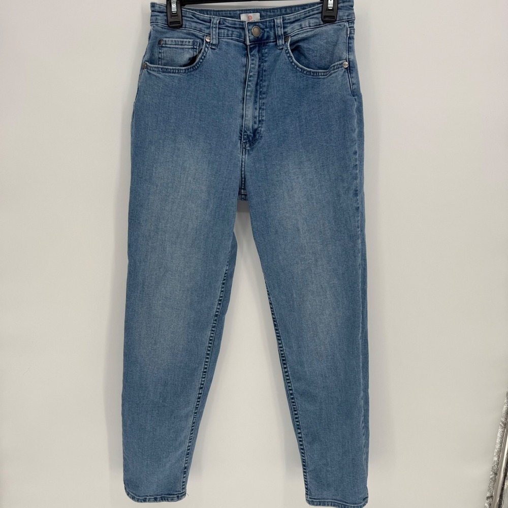 Sisstrevolution Womens Blue Wash High Rise Straight Leg Jeans Size 29โ